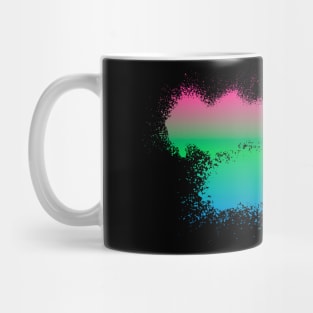 Polysexual Paint Smudge Minimalism Mug